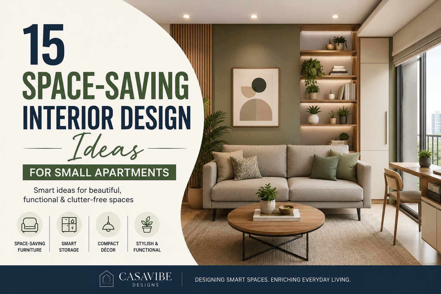 Space Saving Interior Design Ideas for Small Apartments